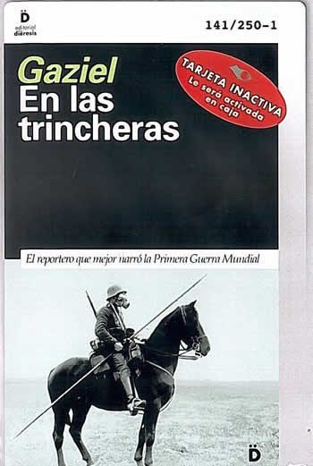 En las trincheras.